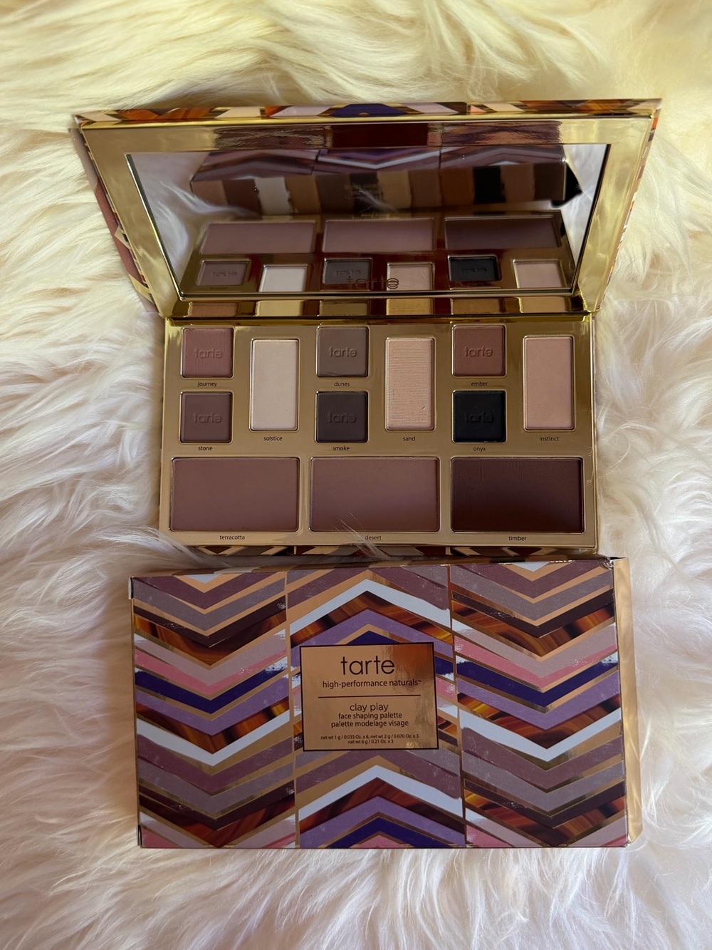 NWT Tarte eye and cheek neutral eyeshadow palette